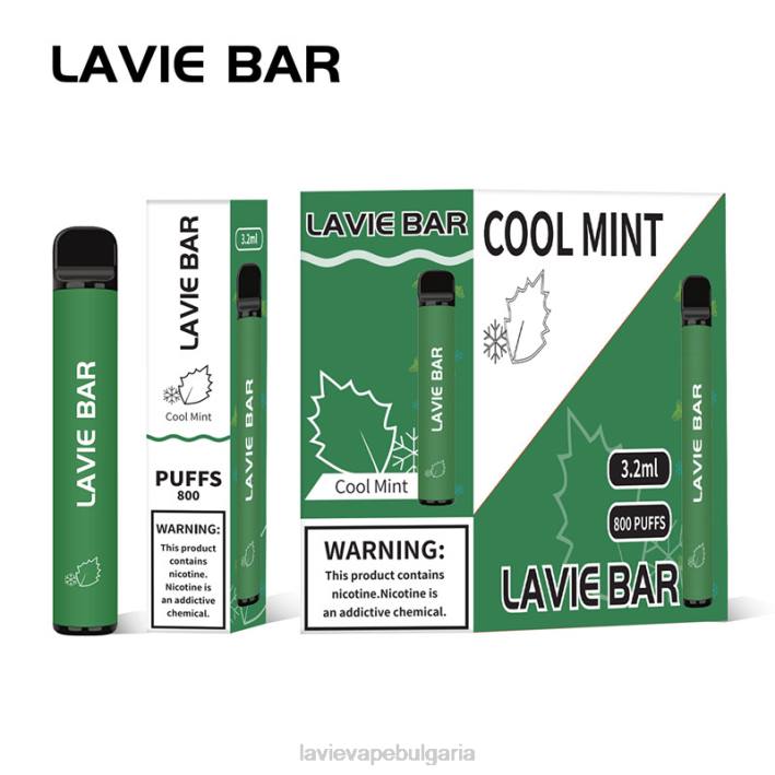 хладна мента LAVIE BAR 800 впръсквания 62X8311 | Lavie Вейп